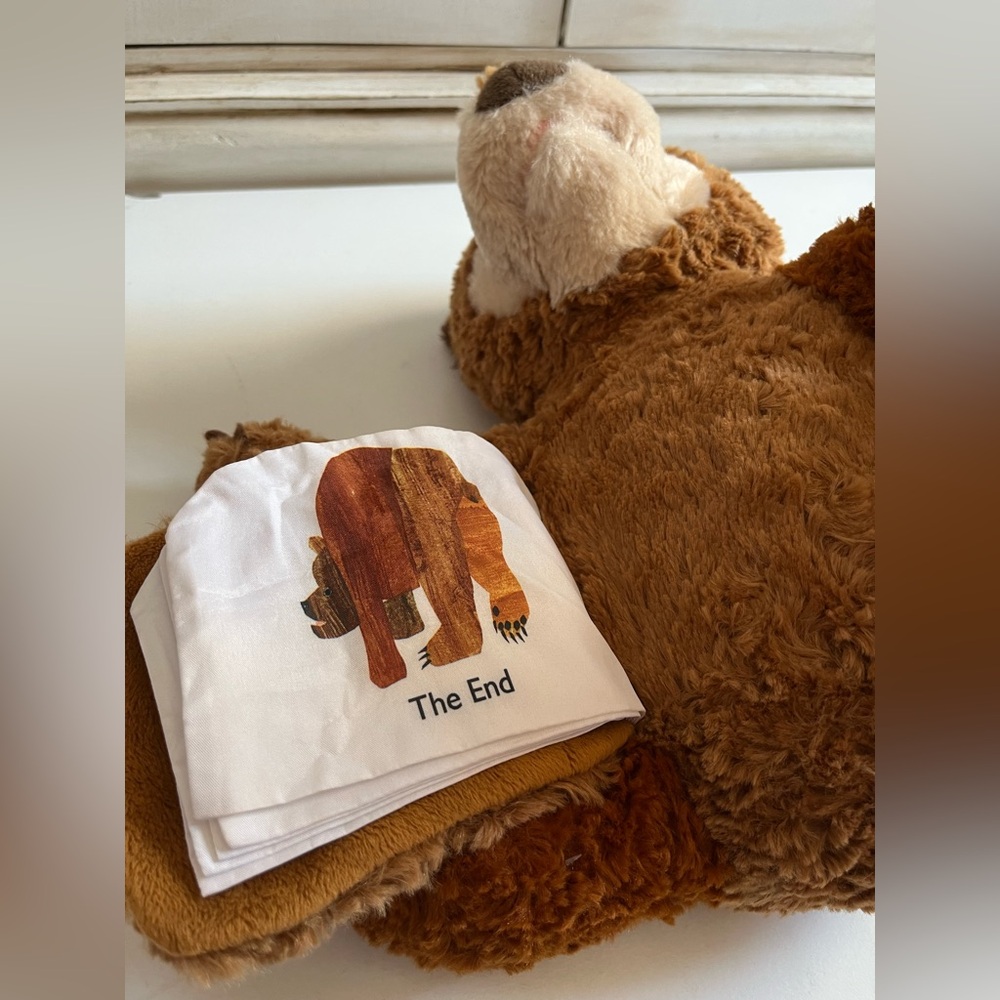 10" Eric Carle Zoobies Brown Bear “What do you see”Plush Story Book Stuffed Toy - Picture 11 of 11
